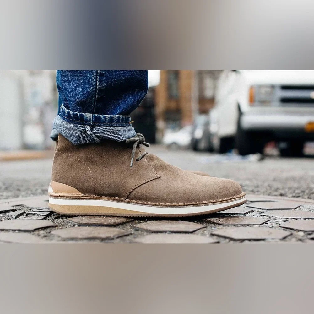 Men’s Greats Brand Hirsch Suede Desert Chukka Boots Size 9